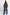 Mid Waist Cargo Utility Barrel Jean