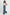 Stitched Detail High Waist Wide Leg Jean