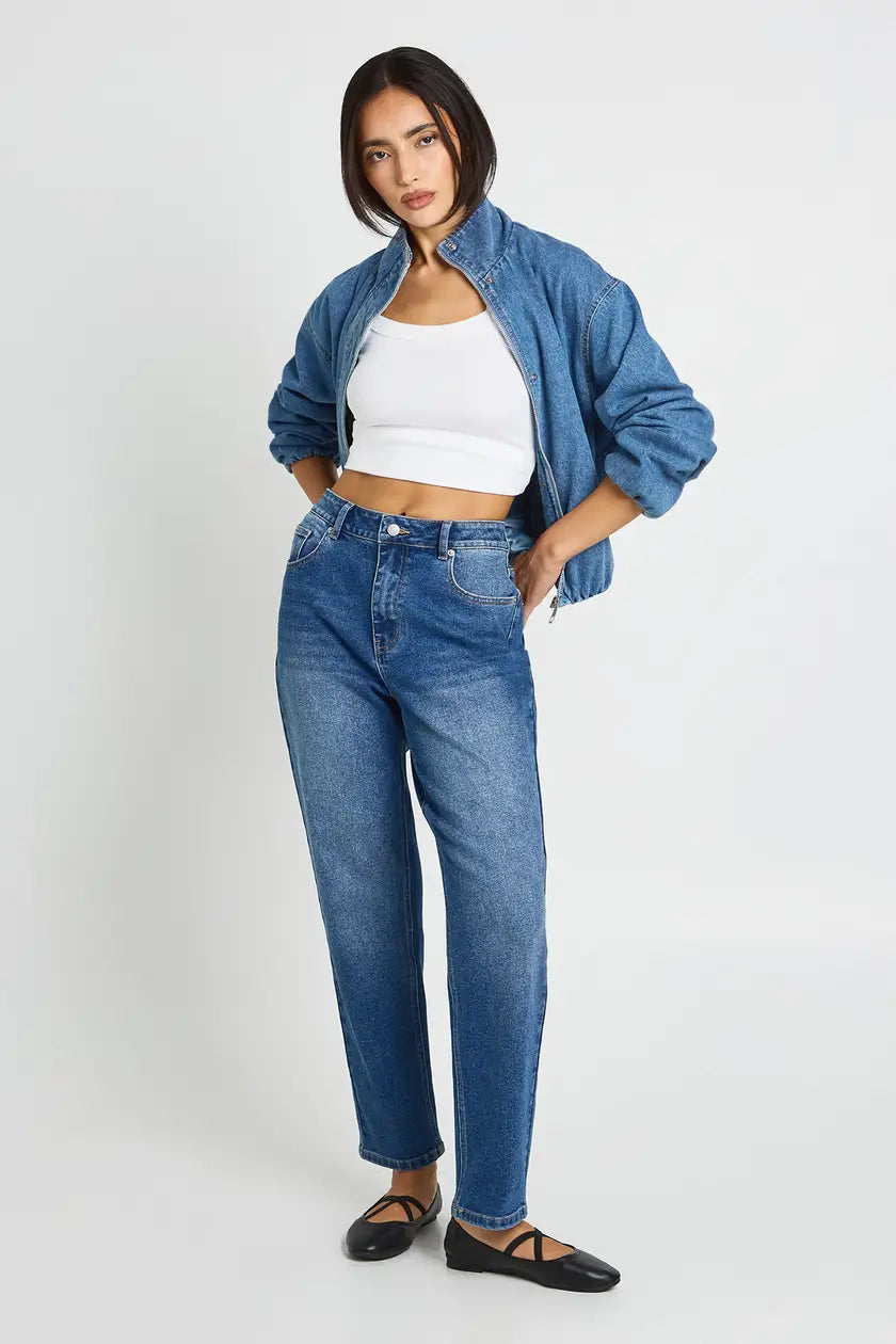The High Waist Mom Jean